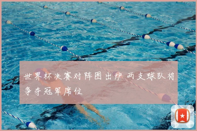 世界杯决赛对阵图出炉 两支球队将争夺冠军席位